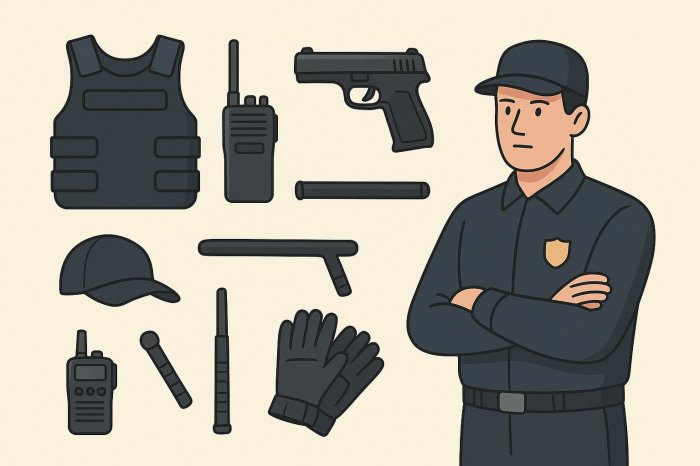 Оборудование и экипировка частных охранников