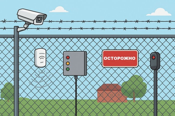 Как устроены системы охраны периметра